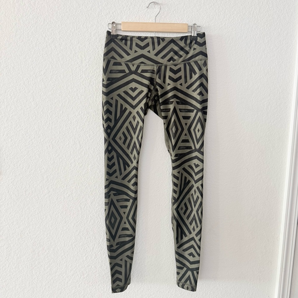 Lululemon- Wunder Under Chevron Shuffle Fatigue- 6